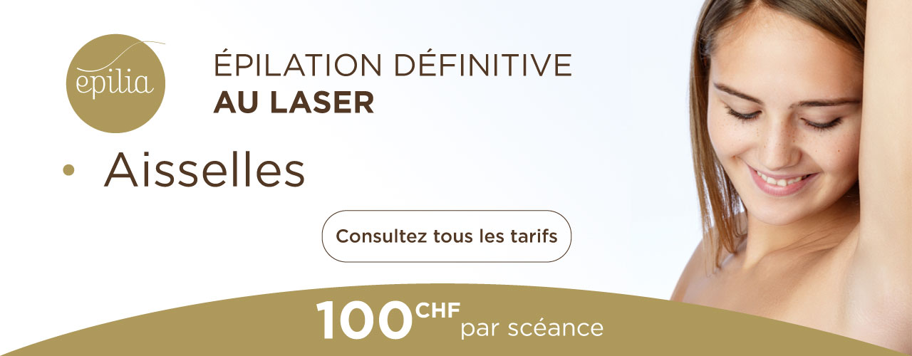 Épilation laser aisselles tarifs