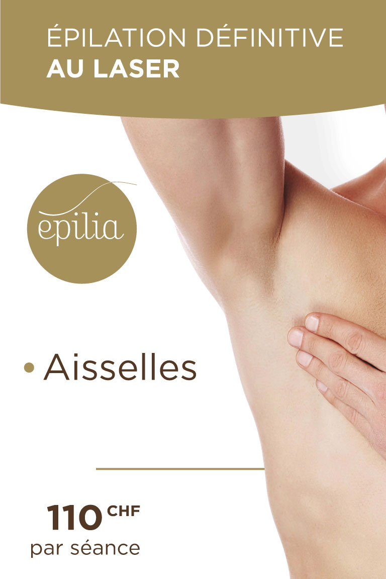 Épilation laser aisselles homme tarifs