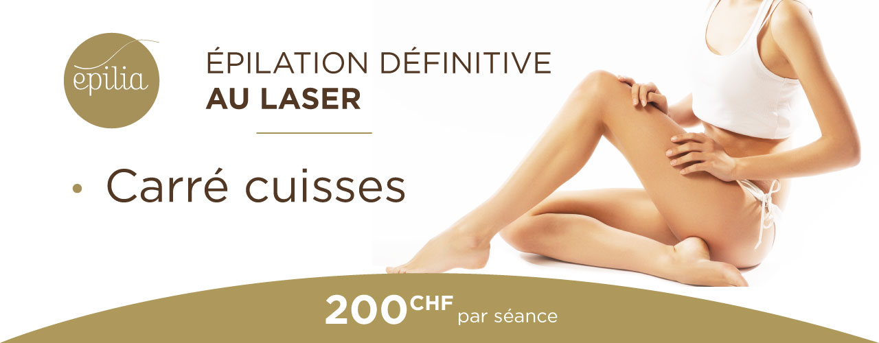 Épilation laser carré cuisses