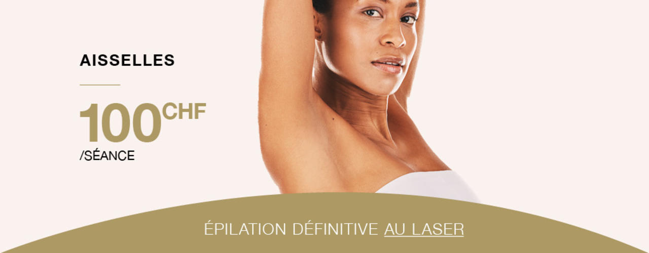 Épilation laser des aisselles peau foncée et noire